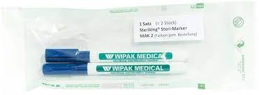 Steriking Steri-Marker giftfri blå 2st