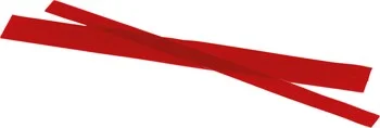 Flexaponal vax röd 200x10x1,0mm 50st
