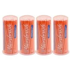 Microbrush Regular tub orange 400st
