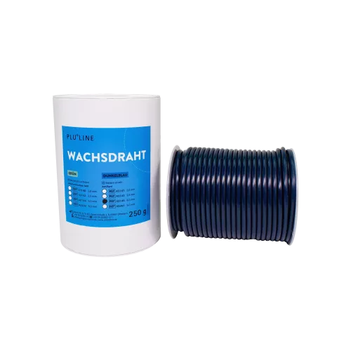 Vaxtråd PluLine 4,0mm mörkblå Rulle 250g