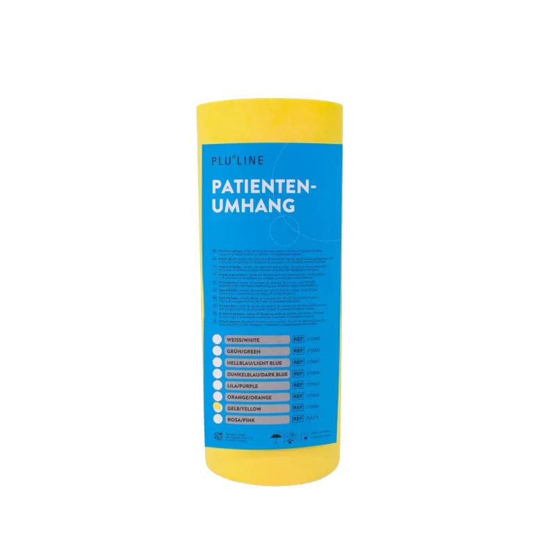 Servett PluLine Rulle plastad 54x60cm Gul 80st