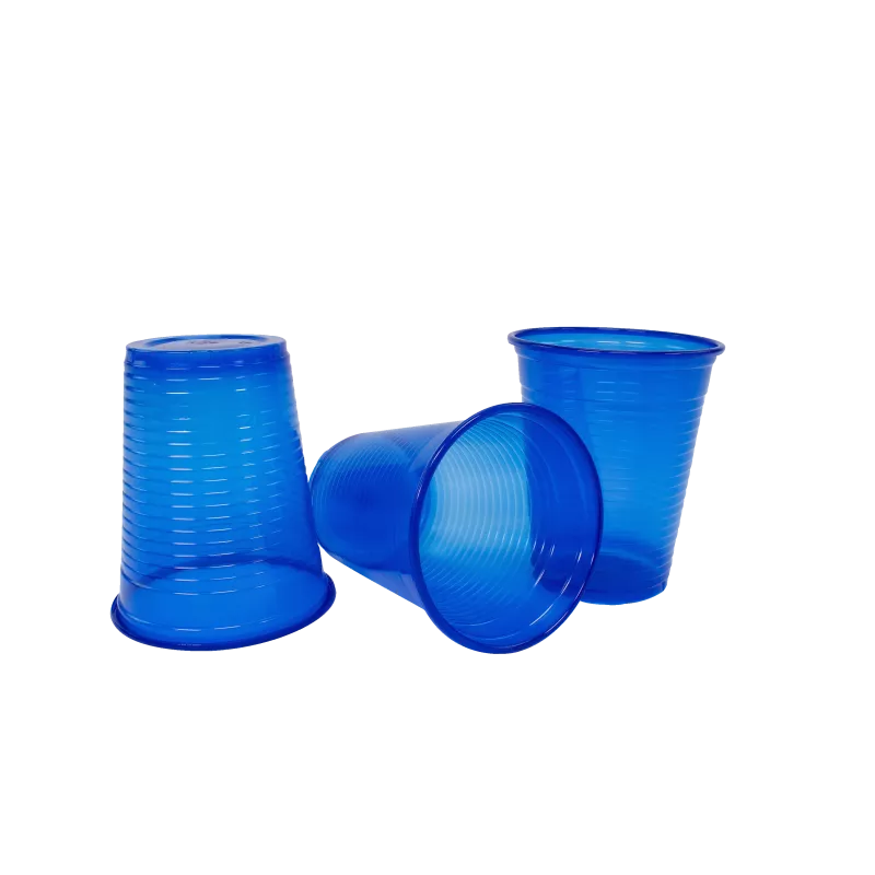 Pluline Plastbägare + Blå 3000st
