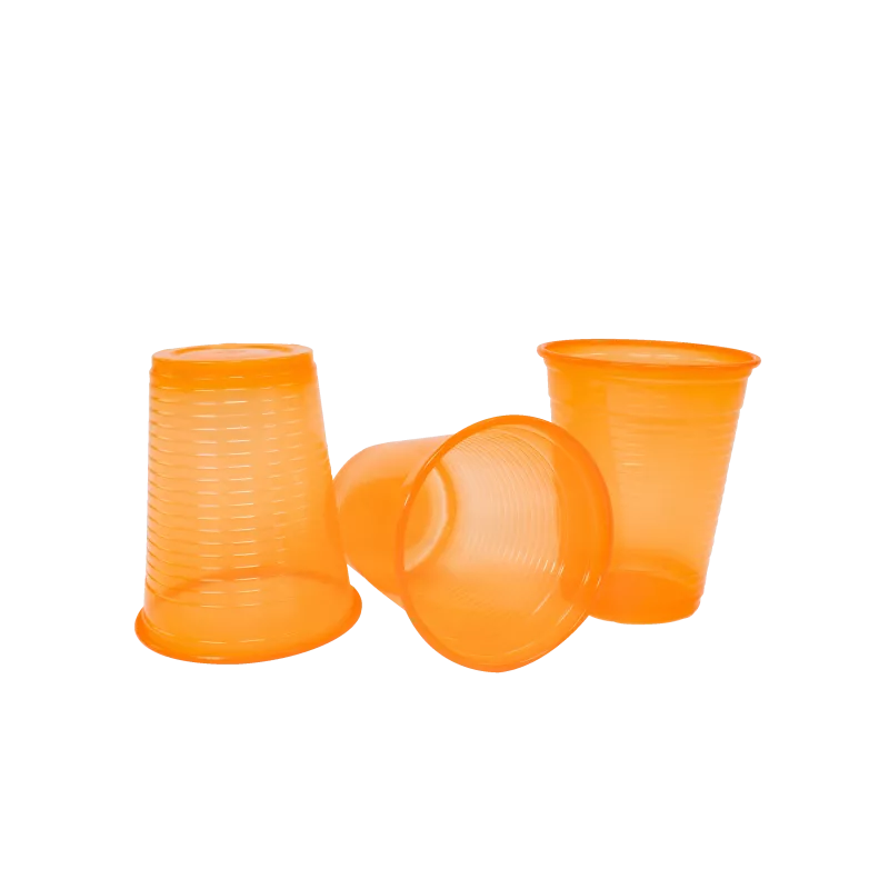 Pluline Plastbägare + Orange 3000st