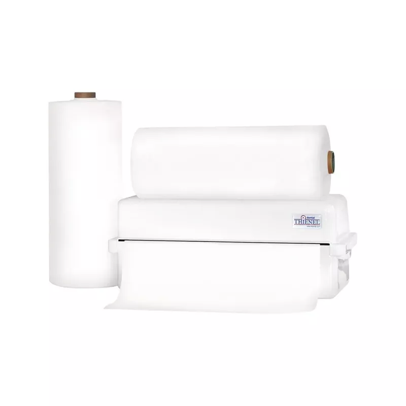 Servett Rulle plastad 2-lagers 80x54cm vit 60st
