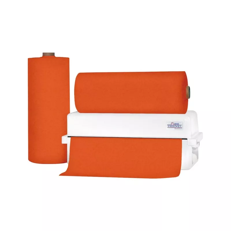 Servett Rulle plastad 2-lagers 60x54cm mörkorange 80st
