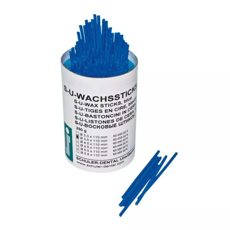 S-U-WAX Sticks Blå 5,5mm 250g