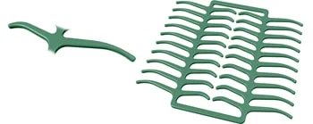 Preformed clasps, molar clasps MK, green, standard