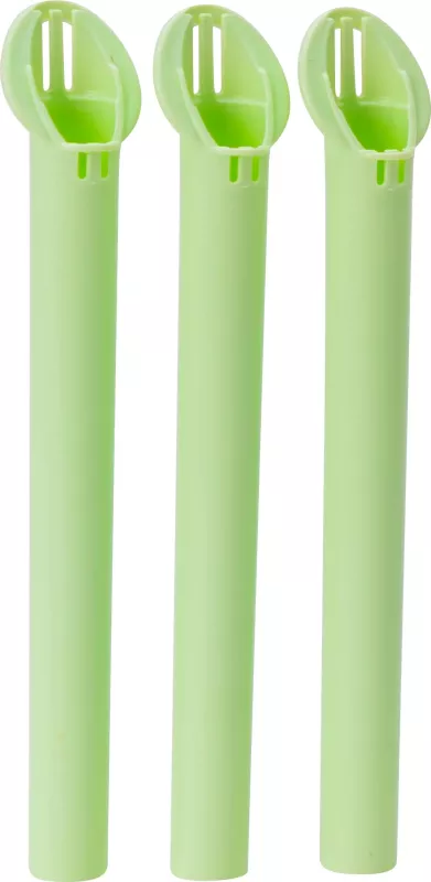 Spotnix Bio naturgrön sugrör Ø 11mm 1000st