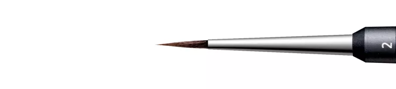 lay:art evo Penselspets nr. 2, 2st