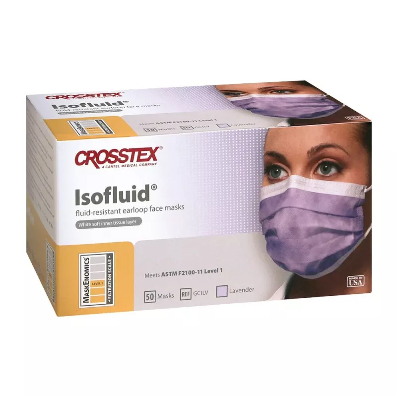 Munskydd Isofluid Lavendel latexfri 50st