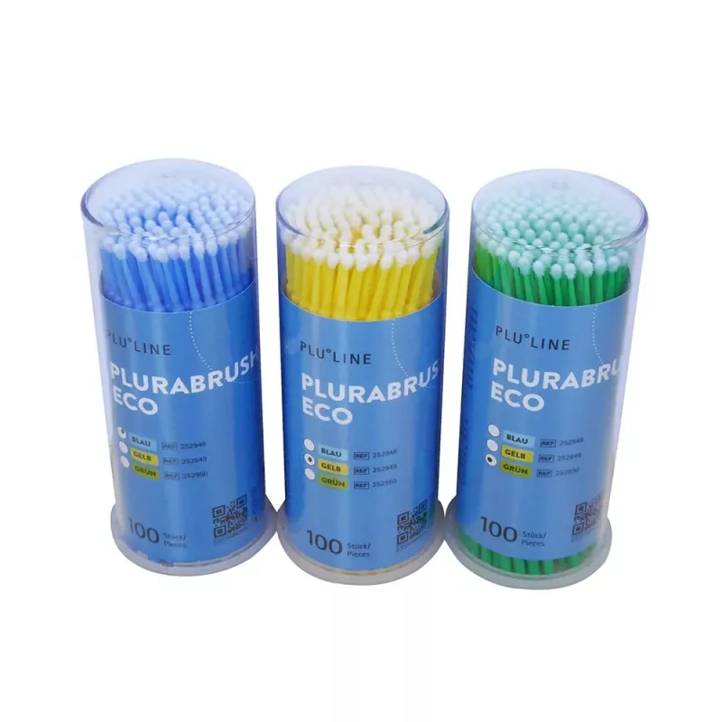PLURABRUSH ECO blå, 100st