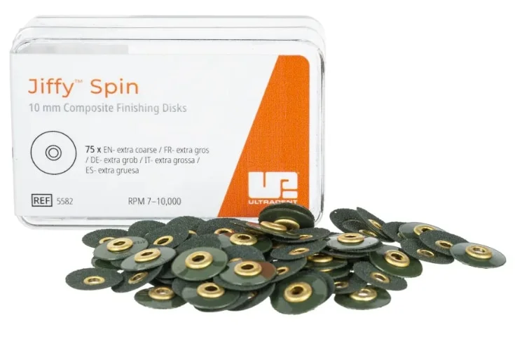 Jiffy Spin Disk 10mm extra coarse 75st