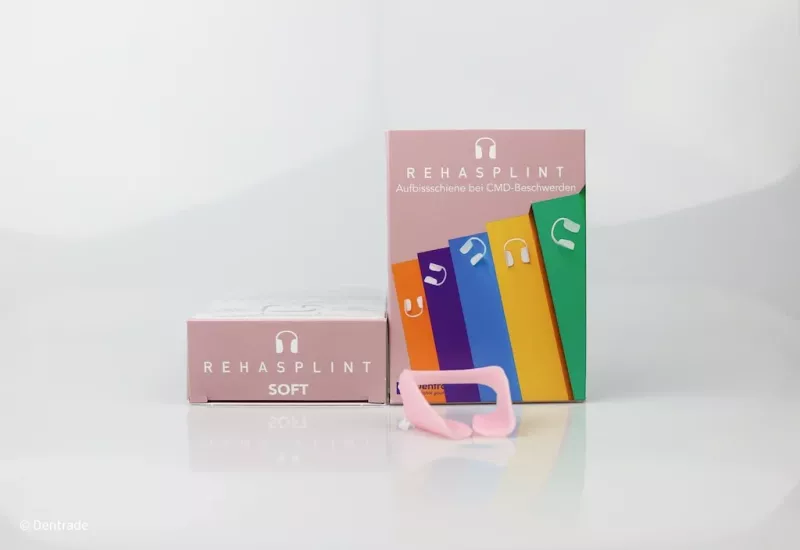 RehaSplint soft 40 Shore A rosa