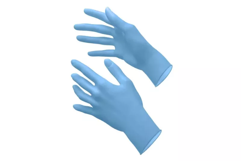 TOP TOUCH PLUS Handske Nitril Isblå L 100st
