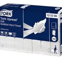 Tork Xpress H2 21,2x25,5cm 2lagers 21x180st
