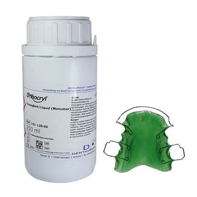 Orthocryl Vätska smaragdgrön 250ml