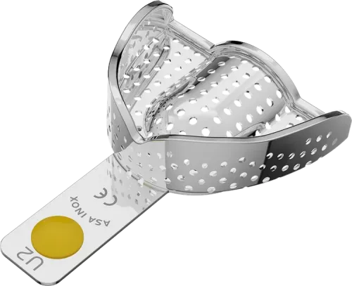 Avtryckssked 2804 perforerad ÖK XS gul U2