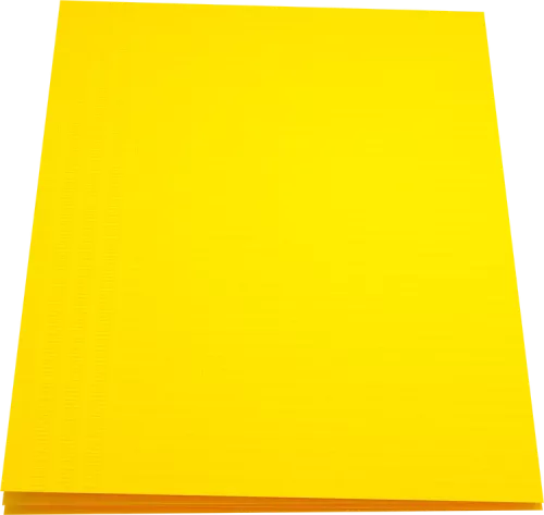 Servett plastad 3-lagers 33x45cm gul 500st