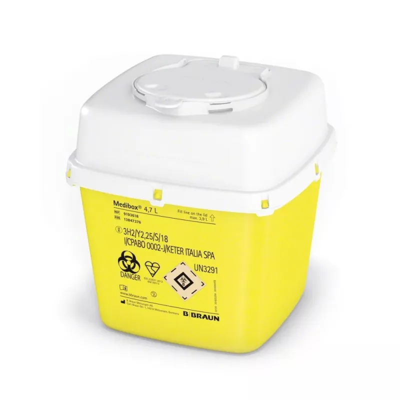 Medibox kanyluppsamlare 4,7L