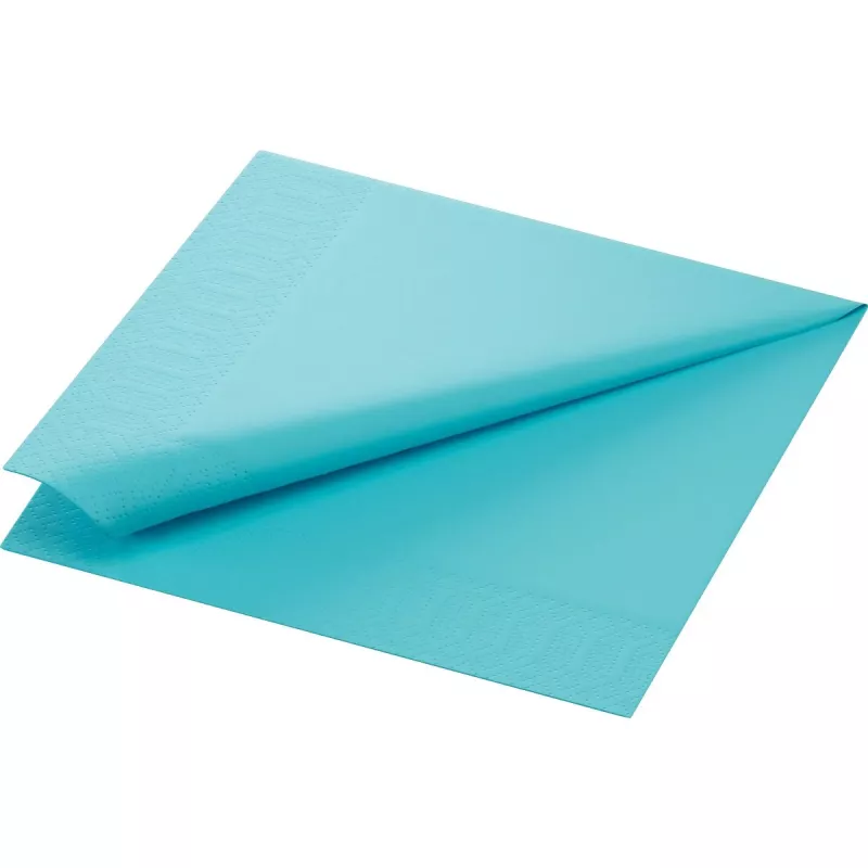 Duni Servett 40x40cm mintblå 4-lagers 6x50st