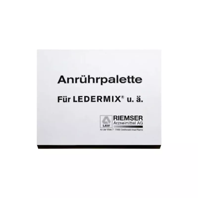 Ledermix Block 5x6,4cm