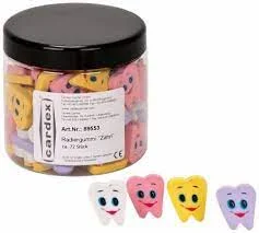 Suddgummi tand 72st