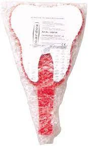 Patientspegel "Tand" röd 27cm
