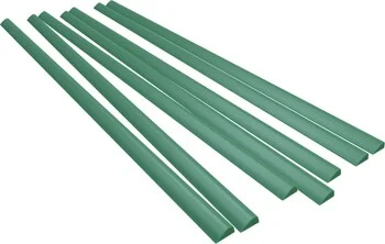 Förformade vaxstänger, lingual bars, gröna, 4,3 x 2,3 mm