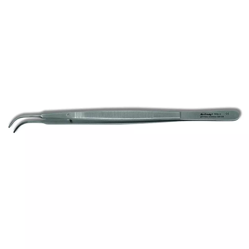 Pincett böjd 18 cm