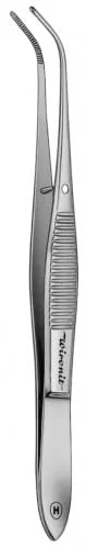 Pincett fin böjd 13 cm