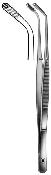 Pincett böjd 15 cm