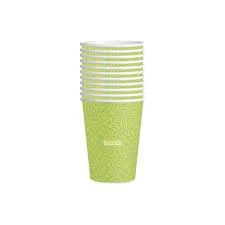 Monoart Pappersmugg grafiti grön 1000st