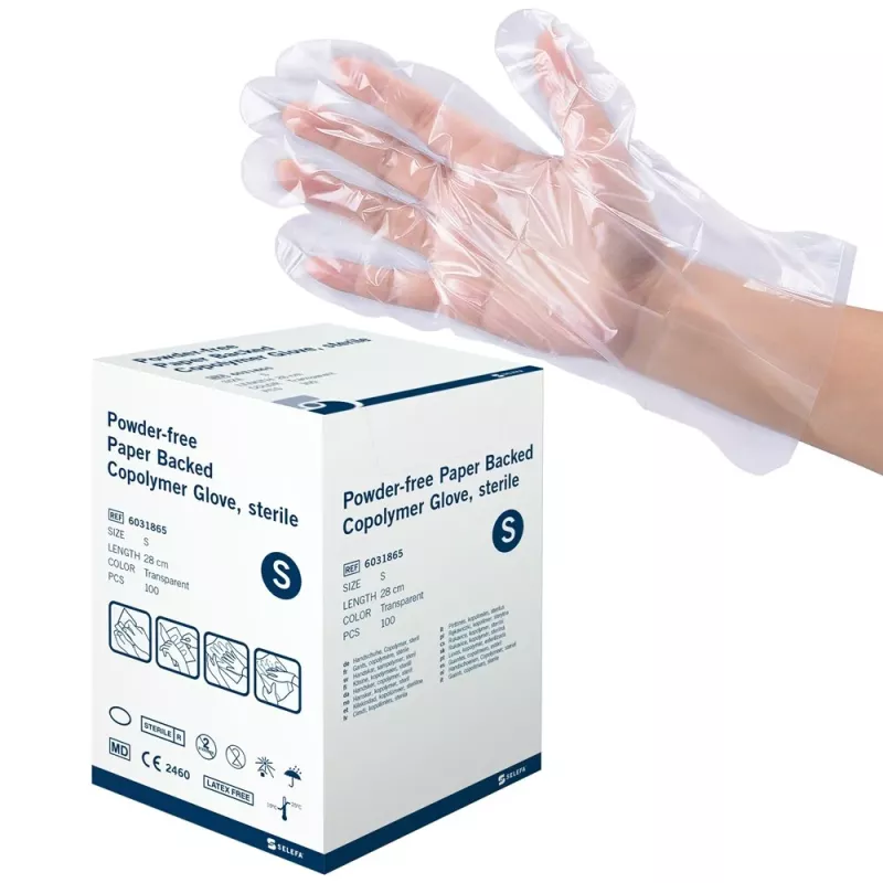 Handske us plast Selefa small 100st