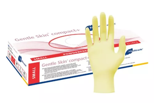 Handske Latex Gentle Skin Compact+ S 100st