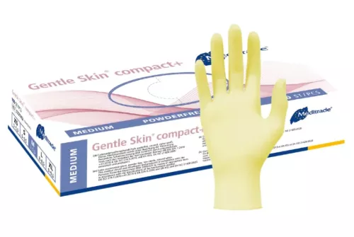 Handske Latex Gentle Skin Compact+ M 100st