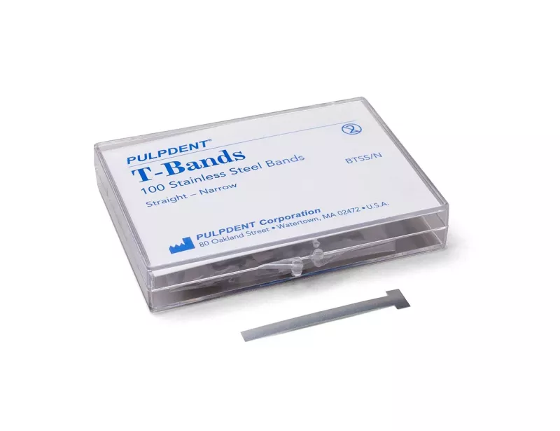 T-Bands straight/narrow Brass 100st