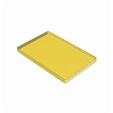 Bricka Aluminium Gul 18 x 14 x 1,9 cm