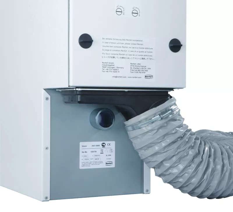 Adapter för extern frånluftskanal SILENT TS / TS2