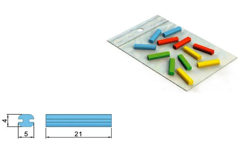 Silikonindikatorer set 12st