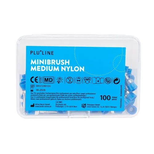 PLULINE MINIBRUSH ZR Nylon Medium Vst 100st