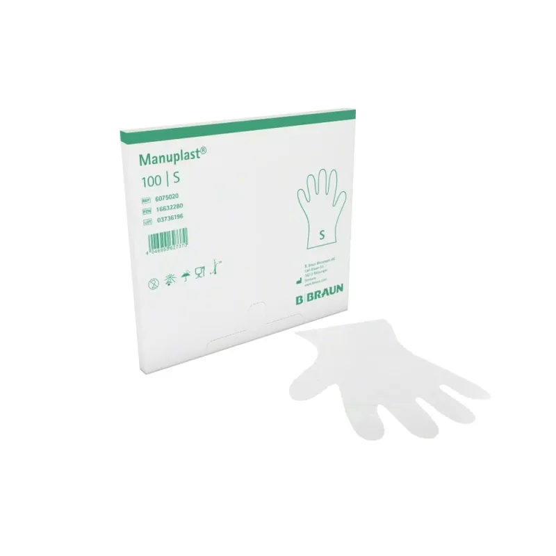 Manuplast Handske PE Small 100st