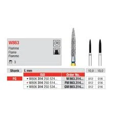 FG Diamantborr White Tiger W863.012 3st