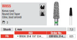FG Diamantborr White Tiger GW855.025 3st