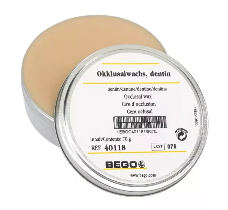 Okklutionsvax dentin 70g