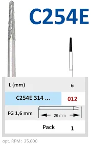 FG Kirurgiborr C 2254E 012