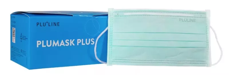 PLUMASK PLUS grön, 50st