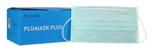 PLUMASK PLUS grön, 50st
