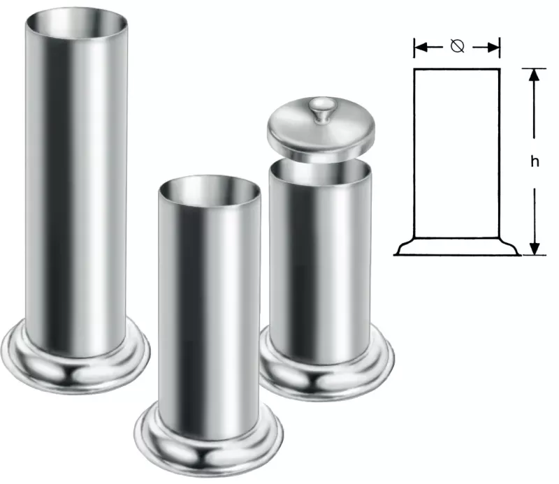 Metallburk H 175 x 50mm