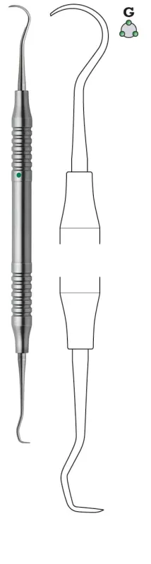 Scaler Rundgrepp U135 grön