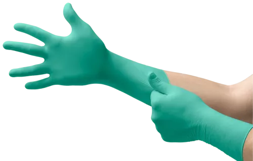Handske Nitrl Nitra-Touch Grön S 100st